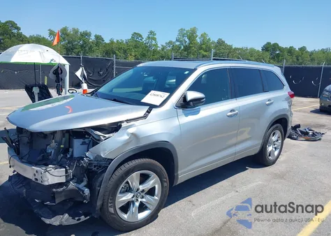 2018 Toyota Highlander Limited из США, поврежденный, VIN 5TDYZRFH6JS247709